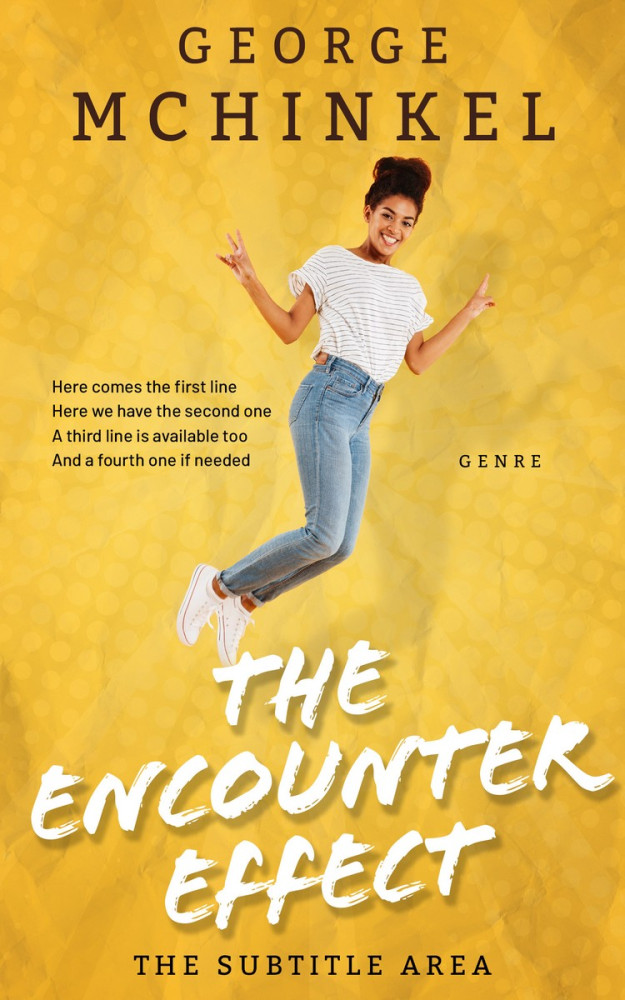 Front view of Tulip Tree #4165 - Premade Teen & Young Adult Book Cover