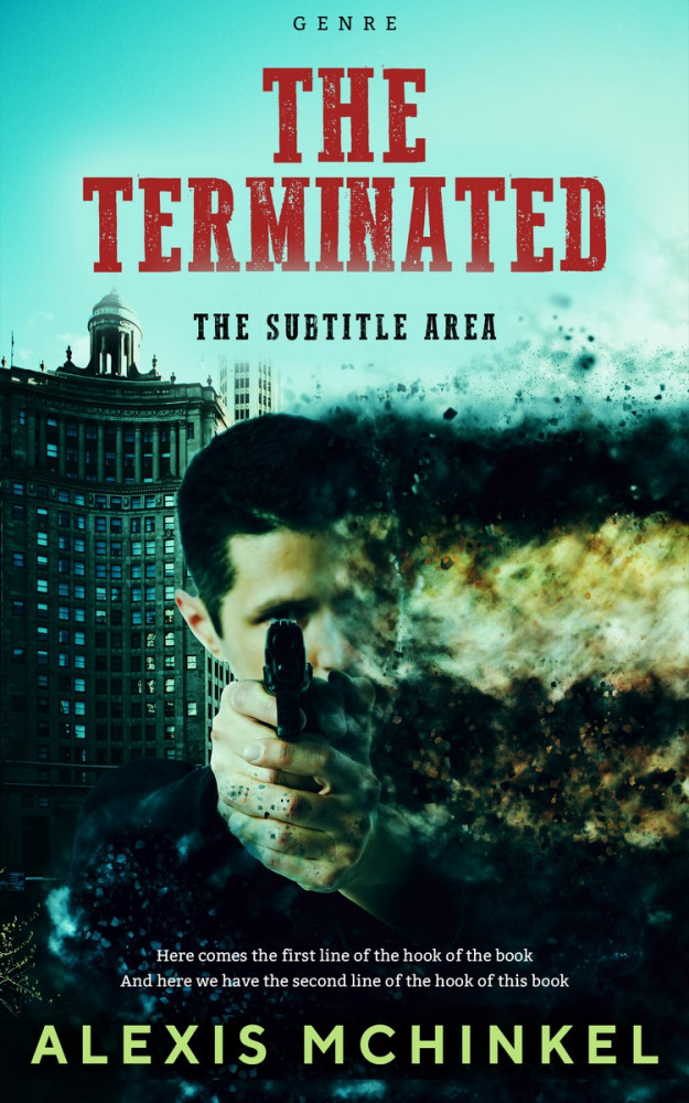 Front view of Aztec #4192 - Premade Mystery & Thriller & Suspense Book Cover