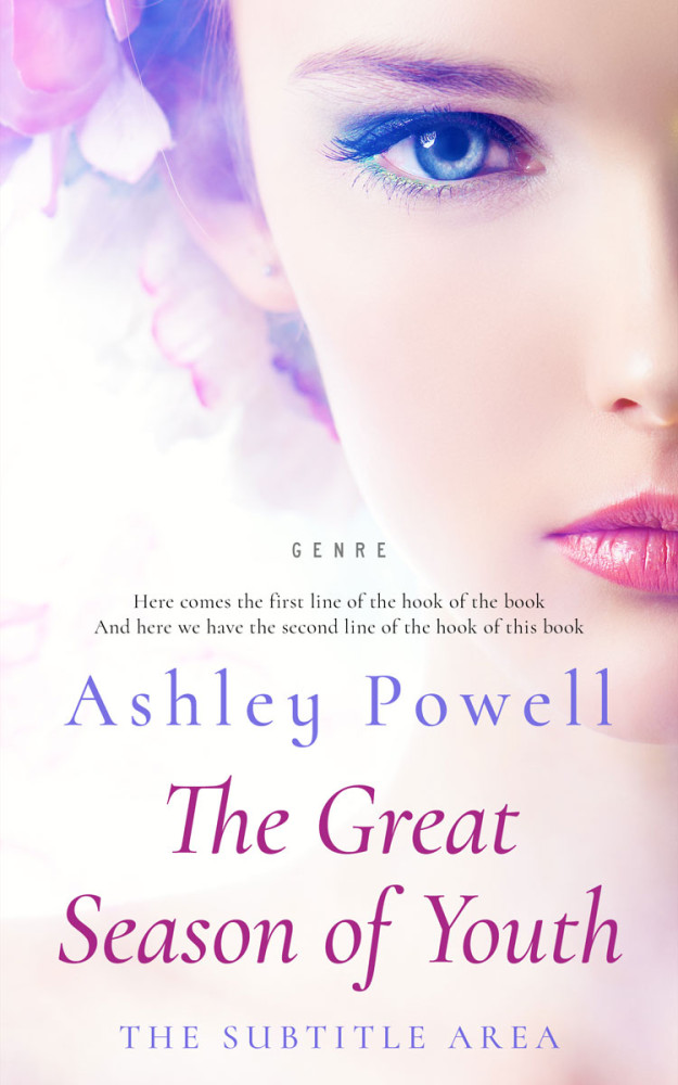 Front view of Bizarre #4258 - Premade Health & Mind & Body Book Cover