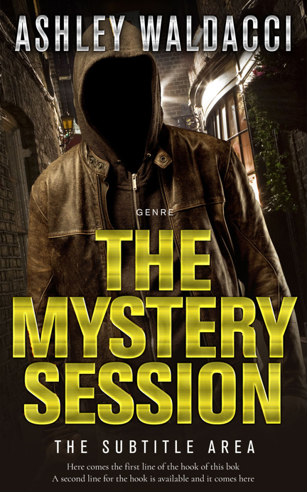 Front view of Turmeric #4280 - Premade Action & Adventure Book Cover