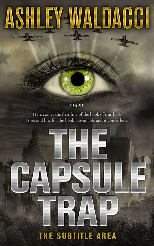 Front view of Armadillo #4288 - Premade Apocalyptica Book Cover