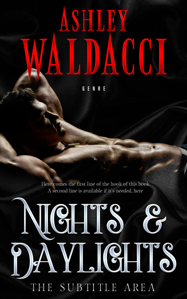 Front view of Old Rose #4307 - Premade Erotica Book Cover