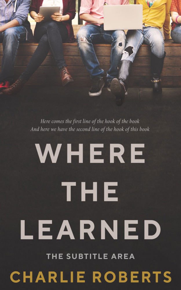 Front view of Dune #4353 - Premade Teen & Young Adult Book Cover