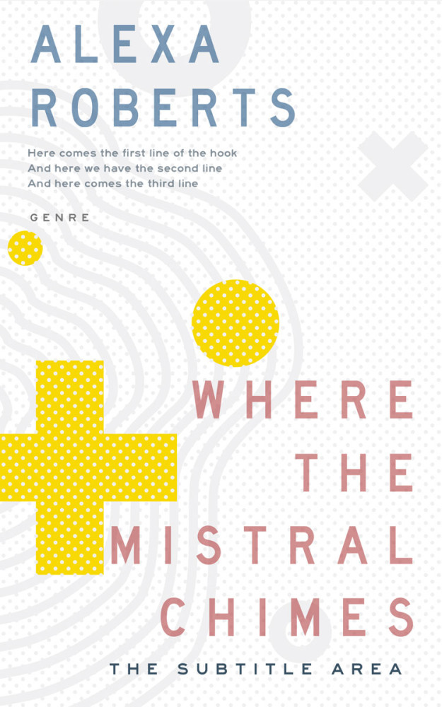 Front view of Ripe Lemon #4390 - Premade Business Book Cover