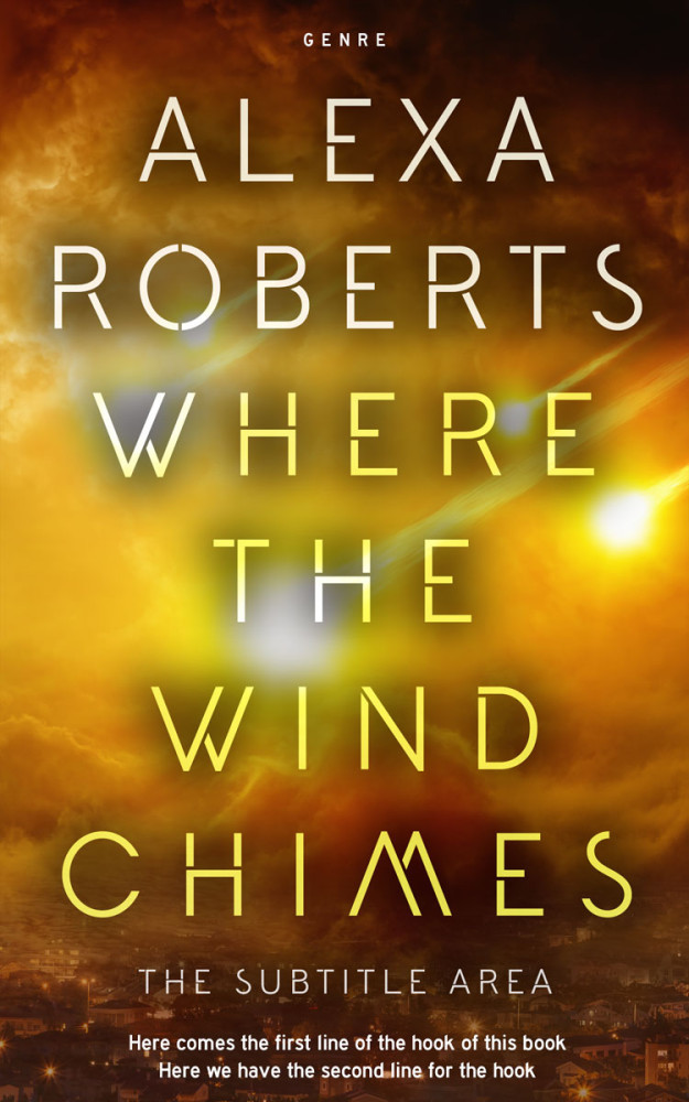 Front view of Raw Umber #4439 - Premade Mystery & Thriller & Suspense Book Cover