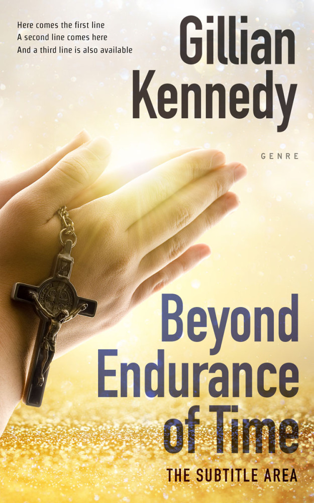 Front view of Albescent White #4507 - Premade Religion & Spirituality Book Cover