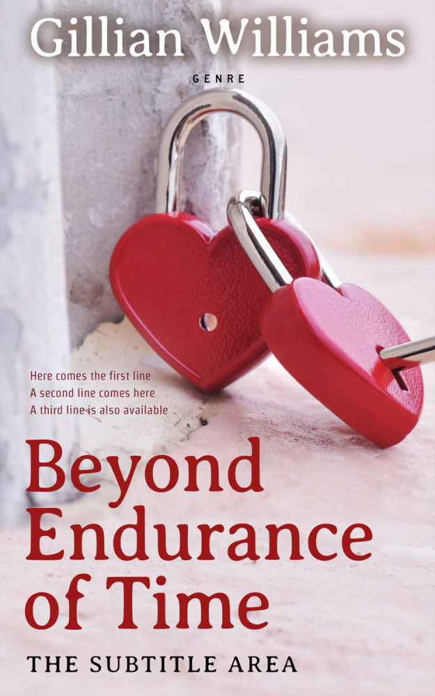 Front view of Lola #4517 - Premade Romance Book Cover