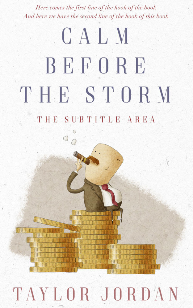 Front view of Driftwood #4556 - Premade Business Book Cover