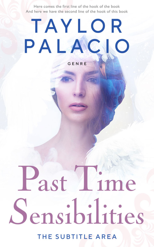 Front view of Whisper #4581 - Premade Romance Book Cover