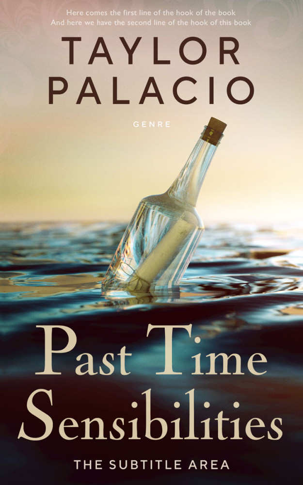 Front view of Cocoa Brown #4583 - Premade Romance Book Cover