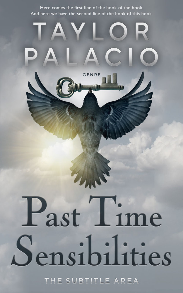 Front view of Oslo Gray #4596 - Premade Self-Improvement & Self-Help Book Cover