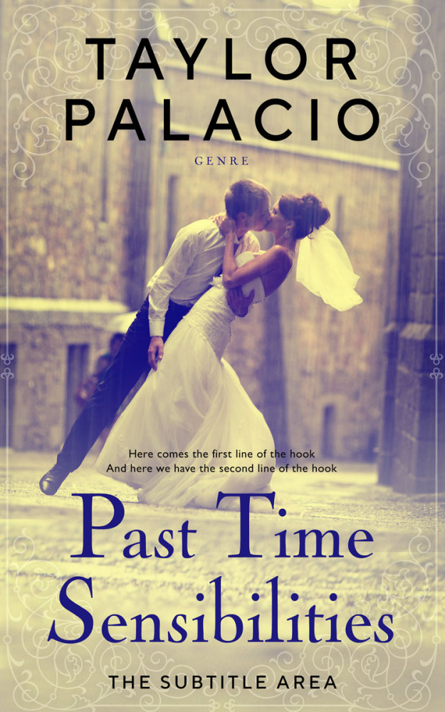 Front view of Rodeo Dust #4597 - Premade Romance Book Cover