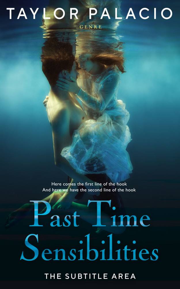 Front view of Gable Green #4601 - Premade Romance Book Cover