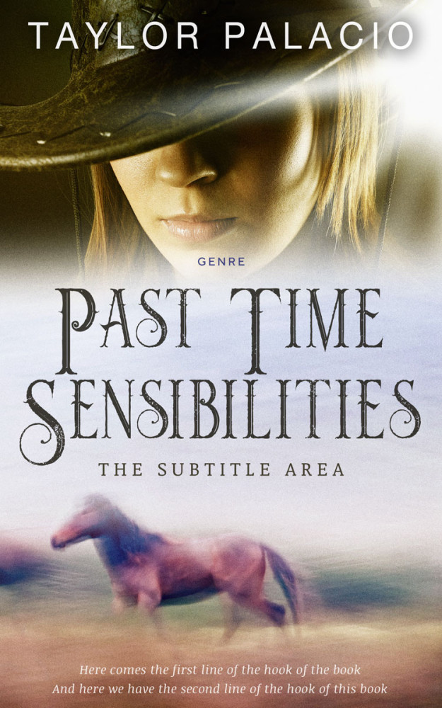 Front view of Swirl #4629 - Premade Romance Book Cover