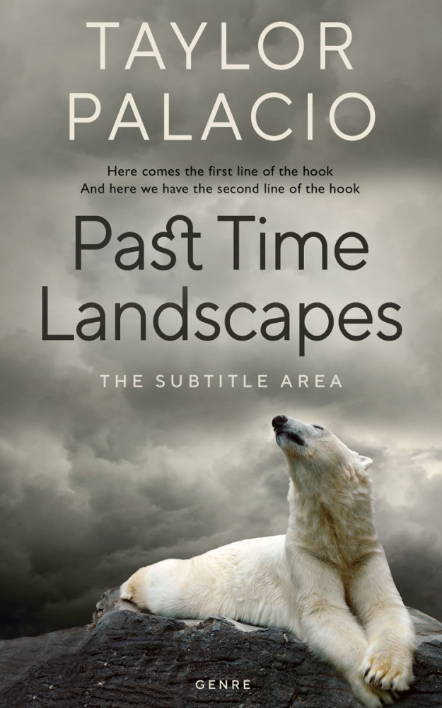 Front view of Natural Gray #4652 - Premade Science & Nature Book Cover