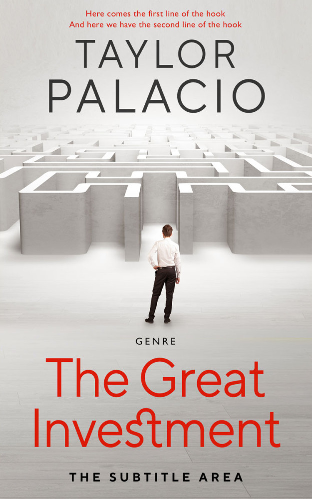 Front view of Cloud #4672 - Premade Self-Improvement & Self-Help Book Cover