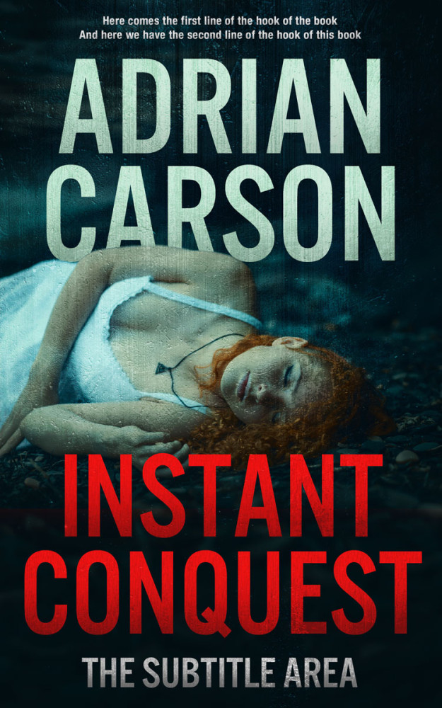 Front view of Aztec #4674 - Premade Mystery & Thriller & Suspense Book Cover