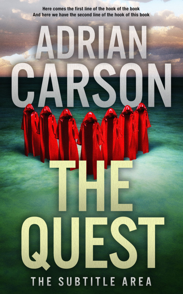 Front view of Tom Thumb #4705 - Premade Science Fiction Book Cover