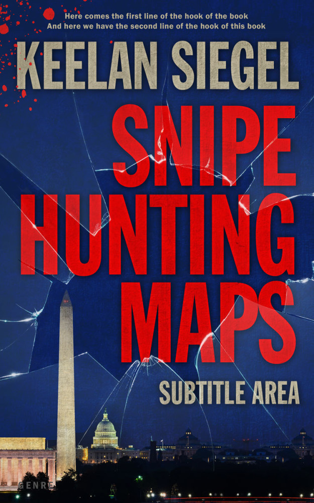 Front view of Flush Mahogany #4754 - Premade Mystery & Thriller & Suspense Book Cover