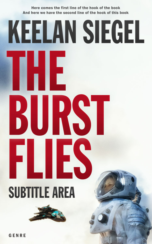 Front view of Gray Nurse #4763 - Premade Apocalyptica Book Cover