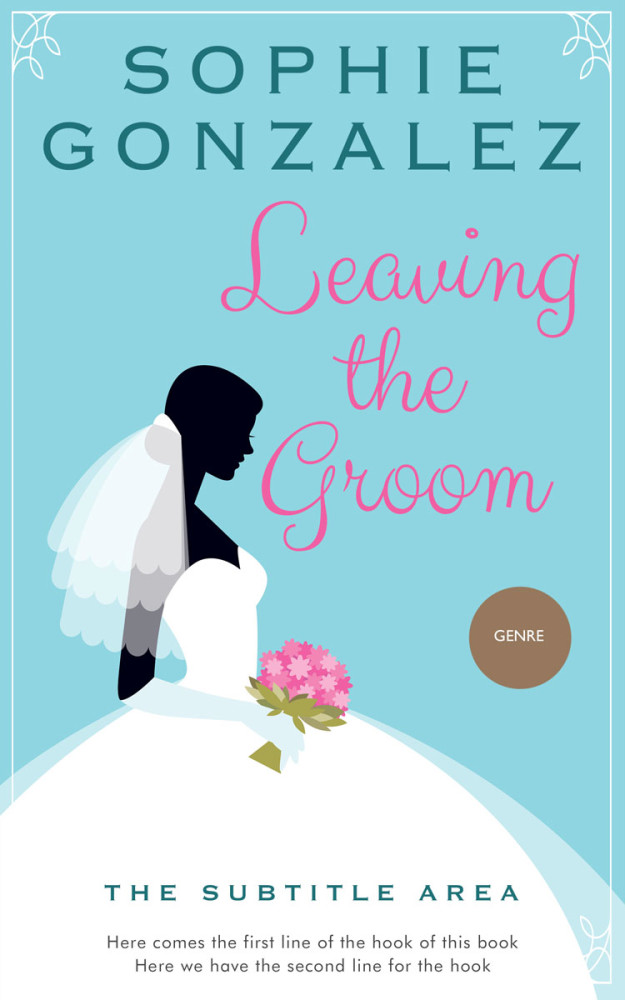 Front view of Cornflower #4831 - Premade Romance Book Cover