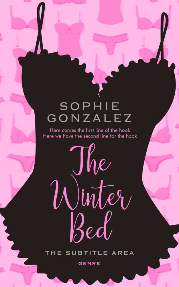 Front view of Lavender Pink #4842 - Premade Romance Book Cover