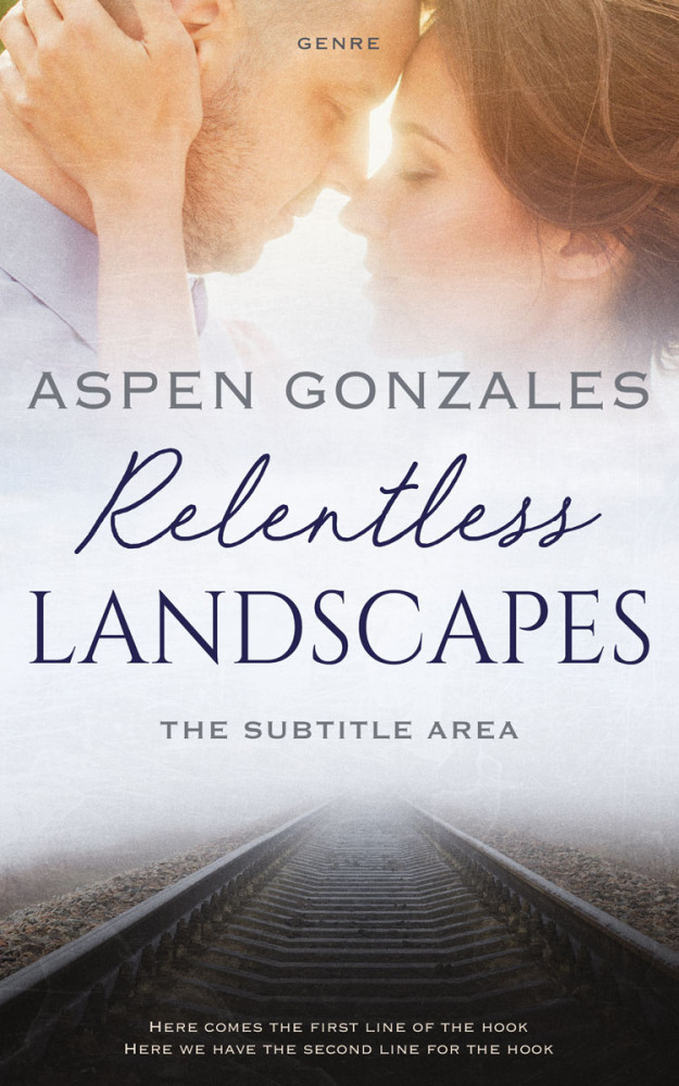 Front view of Thunder #4847 - Premade Romance Book Cover