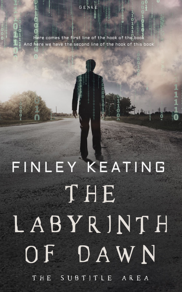 Front view of Mine Shaft #4949 - Premade Mystery & Thriller & Suspense Book Cover