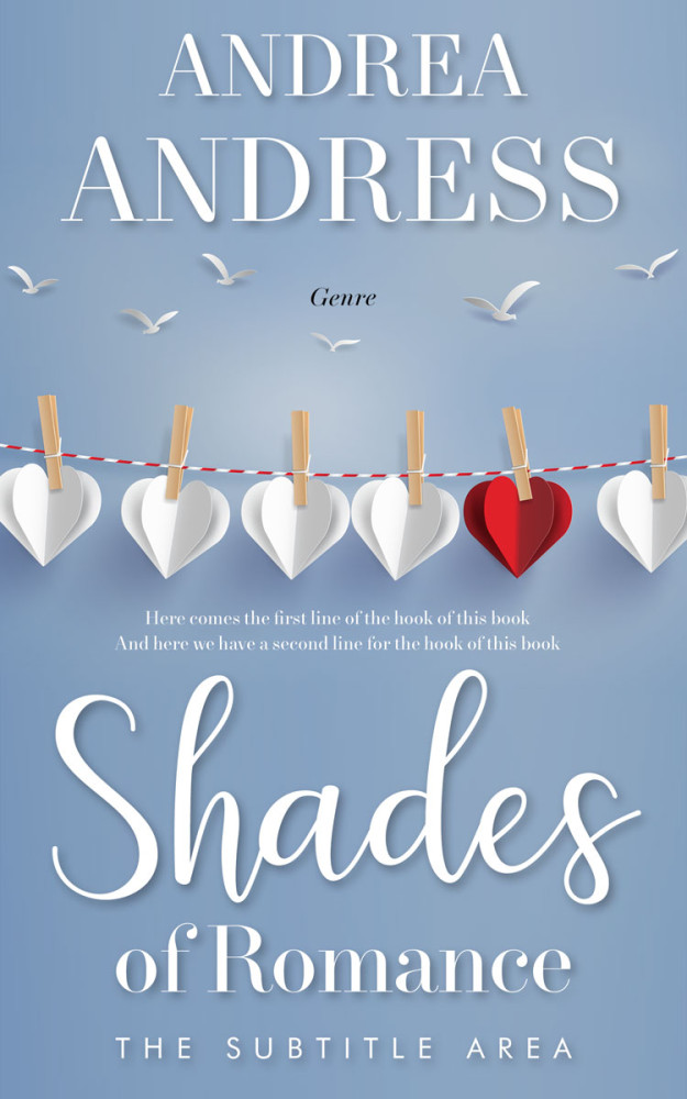 Front view of Nepal #4993 - Premade Romance Book Cover