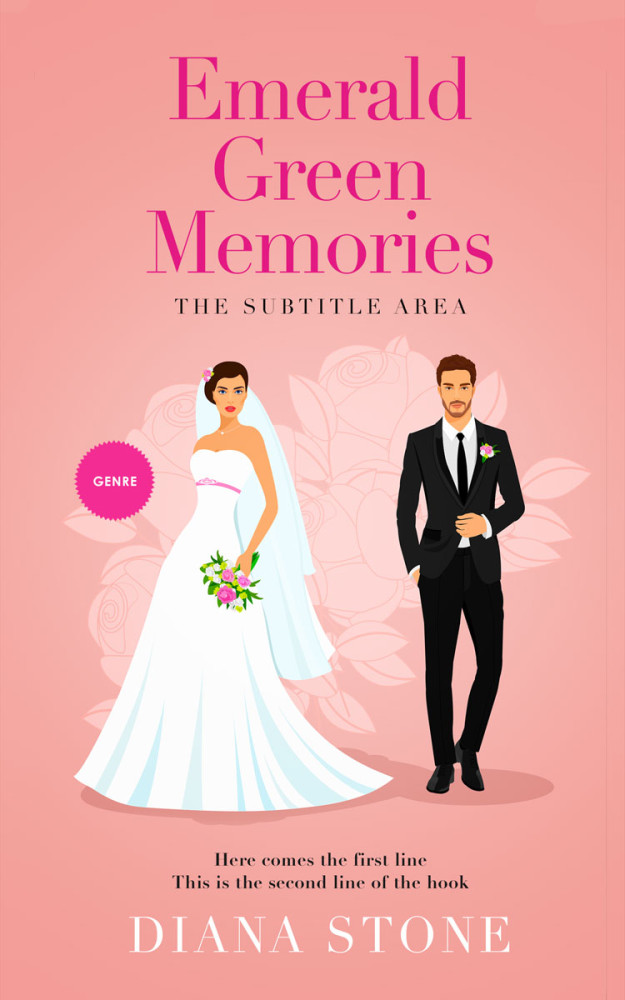 Front view of Wewak #5039 - Premade Romance Book Cover
