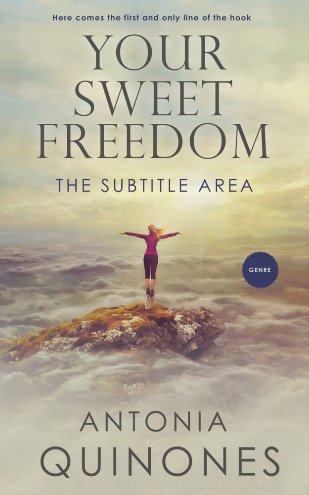 Front view of Bison Hide #5095 - Premade Self-Improvement & Self-Help Book Cover