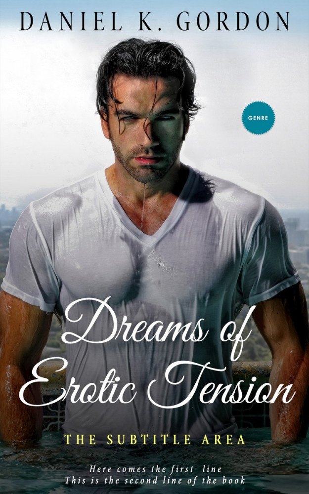 Front view of Tuatara #5109 - Premade Erotica Book Cover