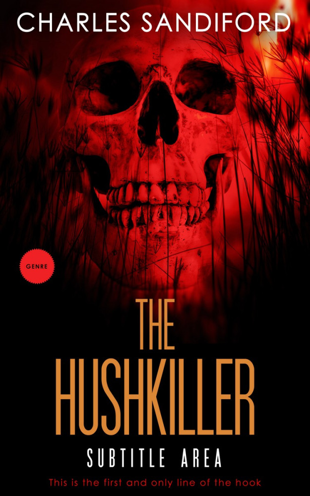 Front view of Creole #5189 - Premade Horror Book Cover