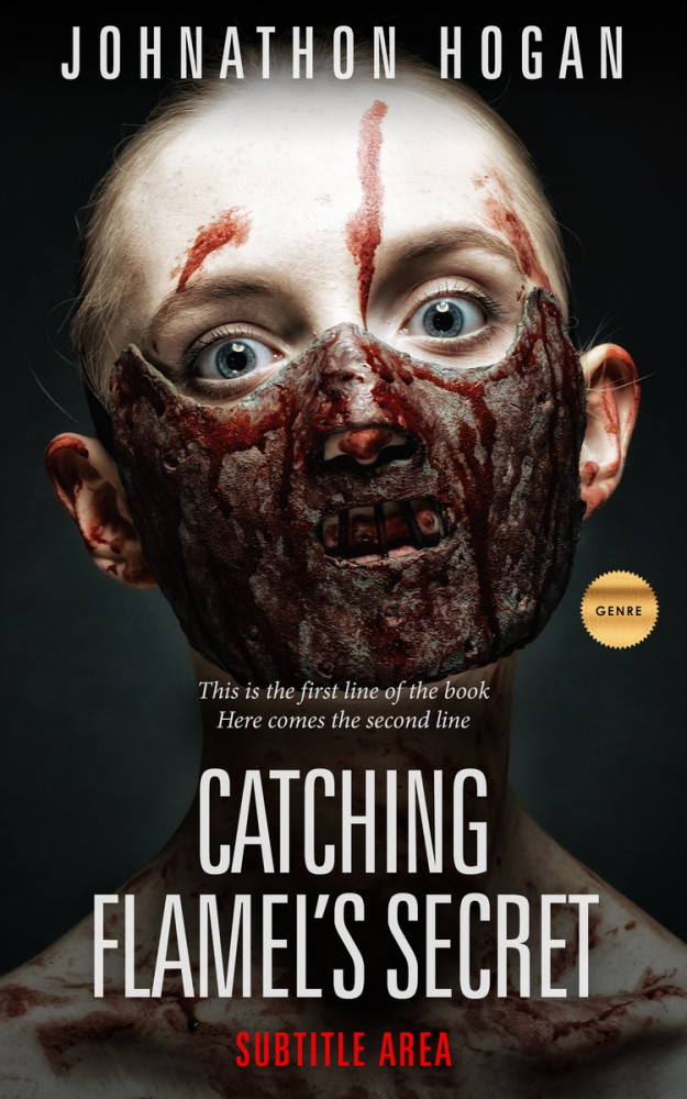 Front view of Wafer #5197 - Premade Mystery & Thriller & Suspense Book Cover