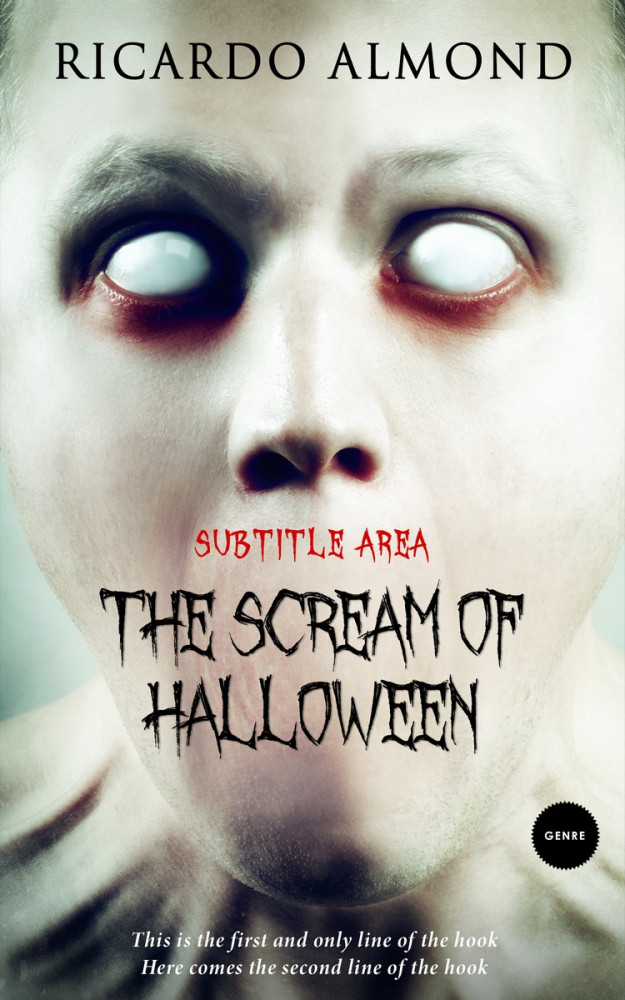 Front view of Timberwolf #5231 - Premade Abstract Book Cover