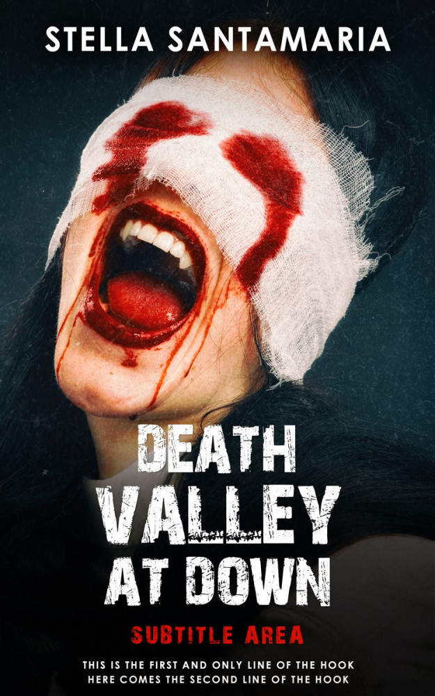 Front view of Woodsmoke #5252 - Premade Horror Book Cover