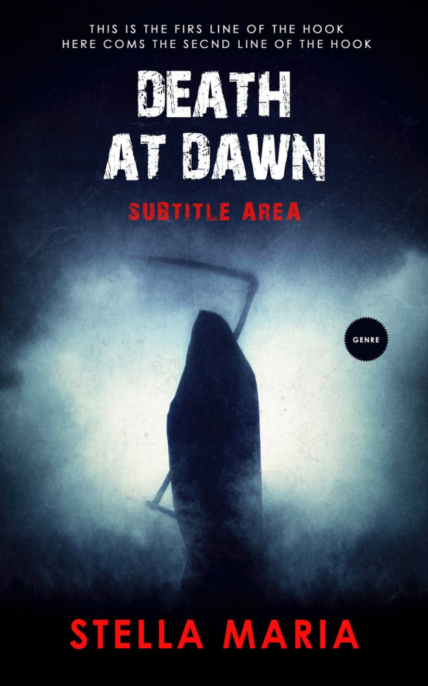 Front view of Cloud #5258 - Premade Mystery & Thriller & Suspense Book Cover