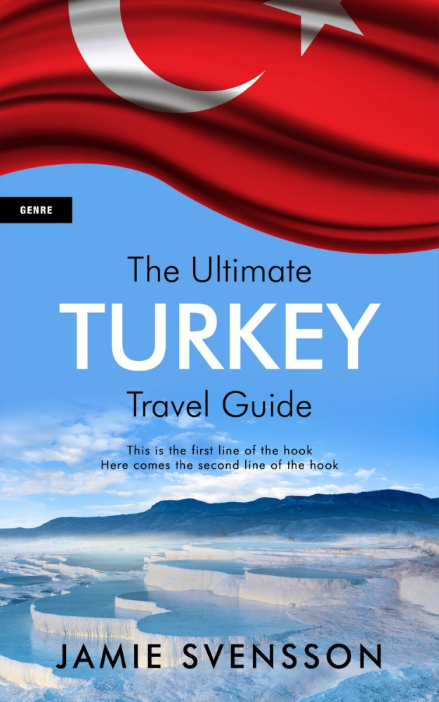 Front view of Danube #5390 - Premade Travel Book Cover