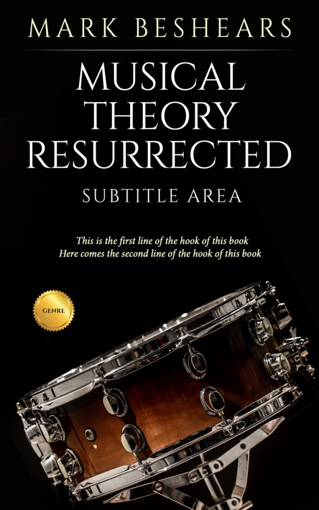 Front view of Cod Gray #5513 - Premade Abstract Book Cover