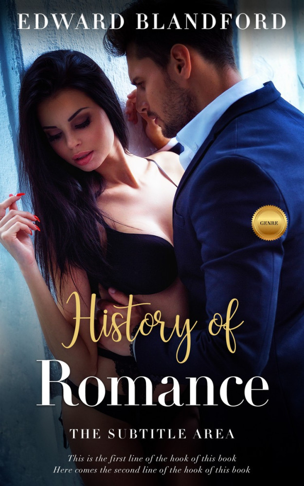 Front view of Cinder #5580 - Premade Erotica Book Cover