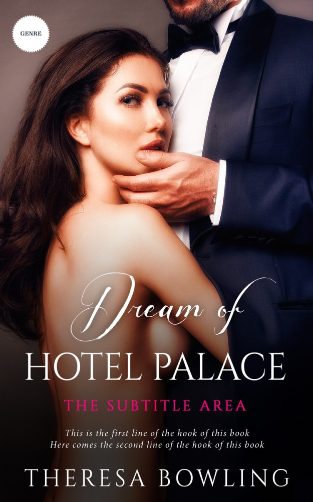 Front view of Cameo #5597 - Premade Erotica Book Cover