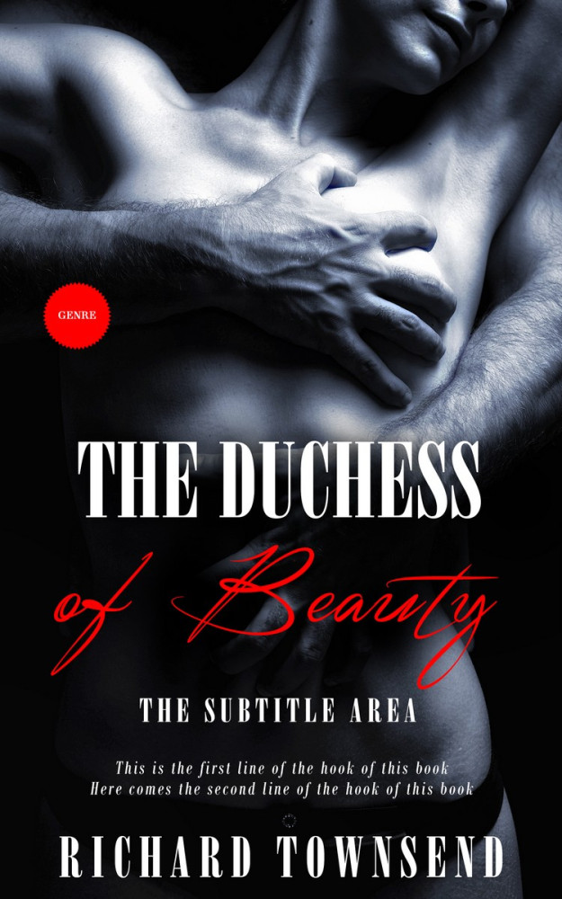 Front view of Lily #5601 - Premade Erotica Book Cover