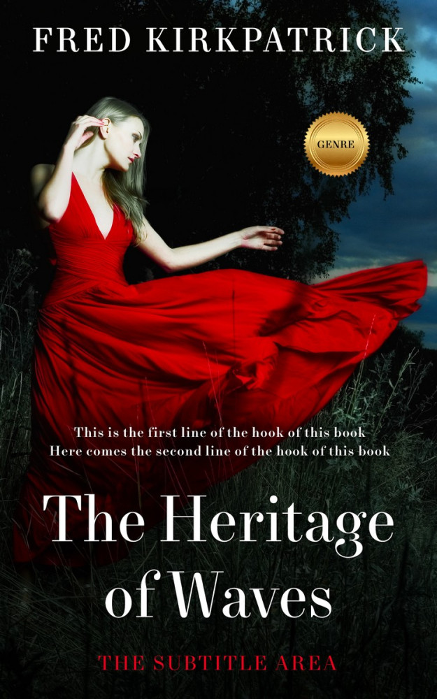 Front view of Mojo #5646 - Premade Romance Book Cover