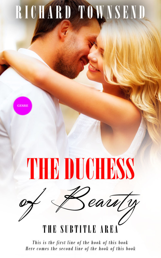 Front view of Bizarre #5704 - Premade Romance Book Cover