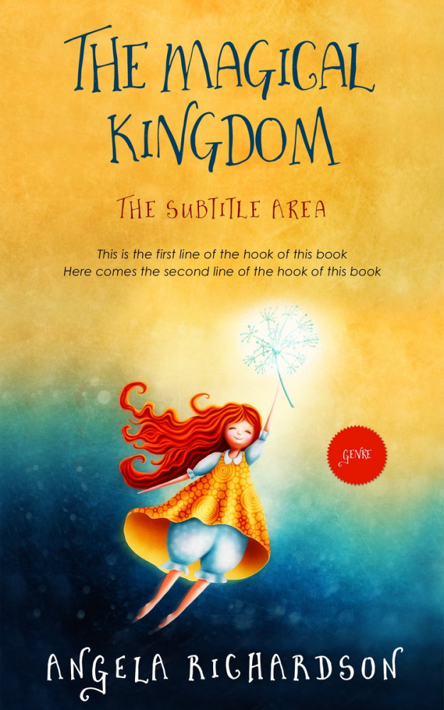 Front view of Ronchi #5710 - Premade Fantasy Book Cover