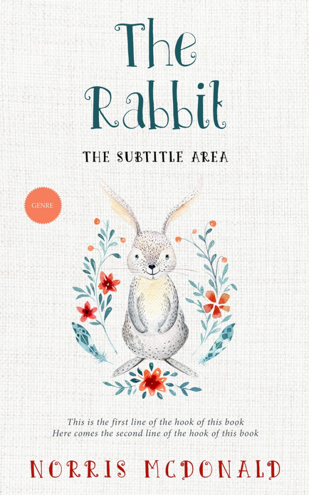 Front view of Cararra #5738 - Premade Nature Book Cover