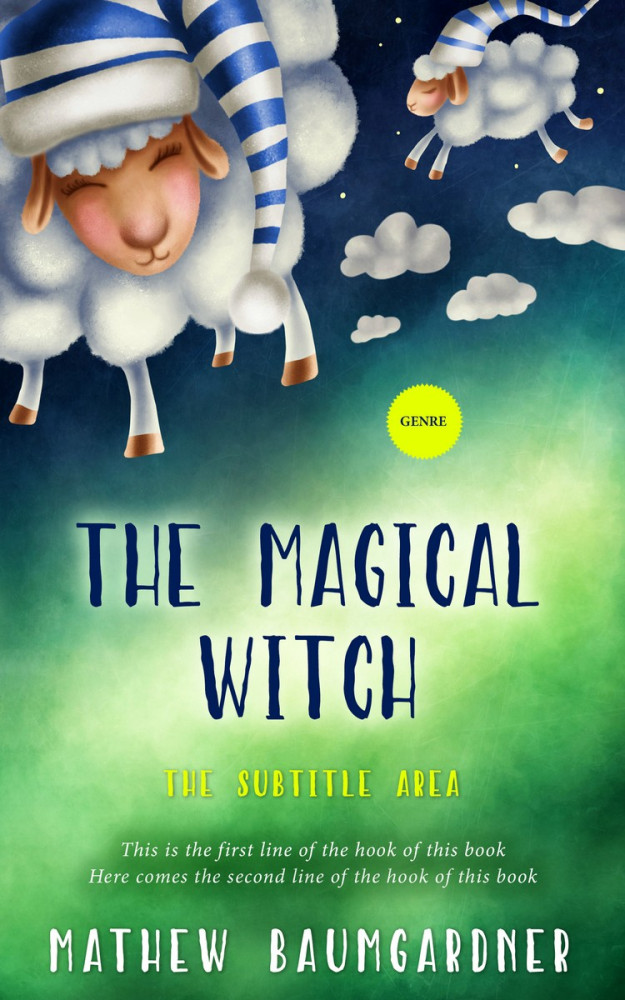 Front view of Amazon #5749 - Premade Fantasy Book Cover