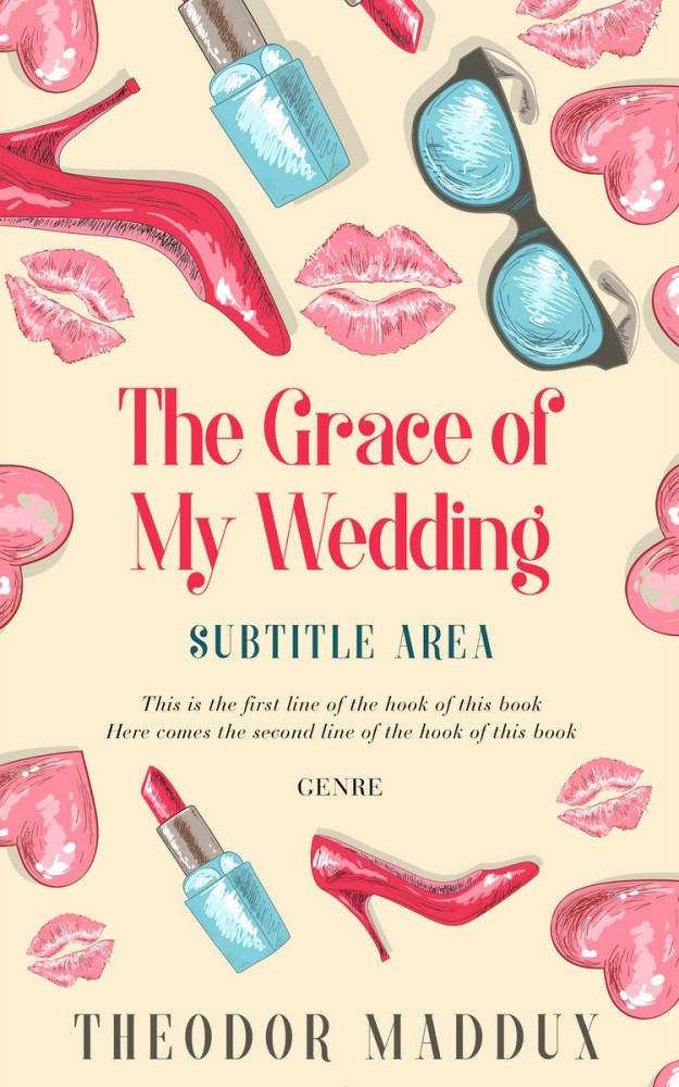 Front view of Albescent White #5789 - Premade Erotica Book Cover