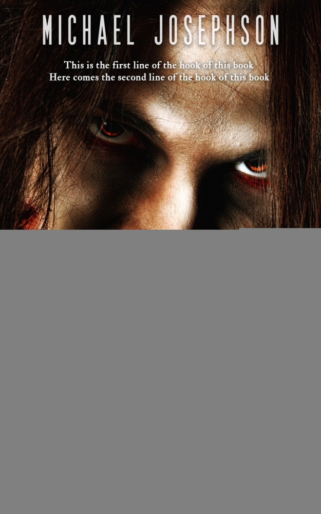 Front view of Indian Khaki #5826 - Premade Horror Book Cover