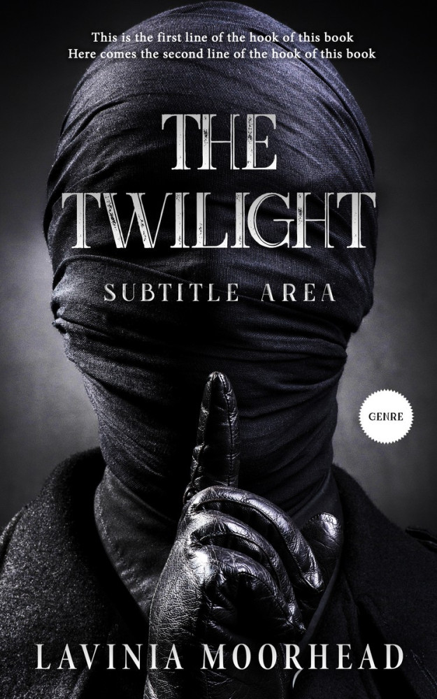 Front view of Woodsmoke #5833 - Premade Horror Book Cover